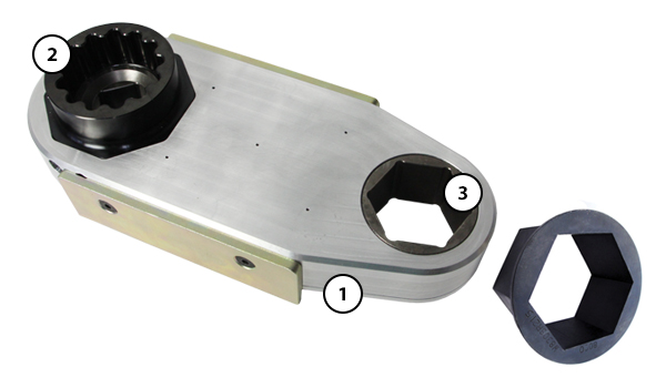 RAD OFFSET GEARBOX